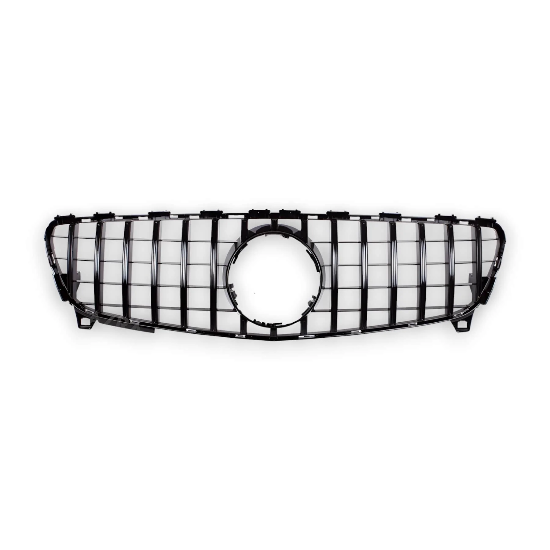 AZRA Mercedes-Benz A Class / A45 | W176 | AMG GT Panamericana Gloss Black / Chrome Front Grille | 2016 - 2018 - Image 3