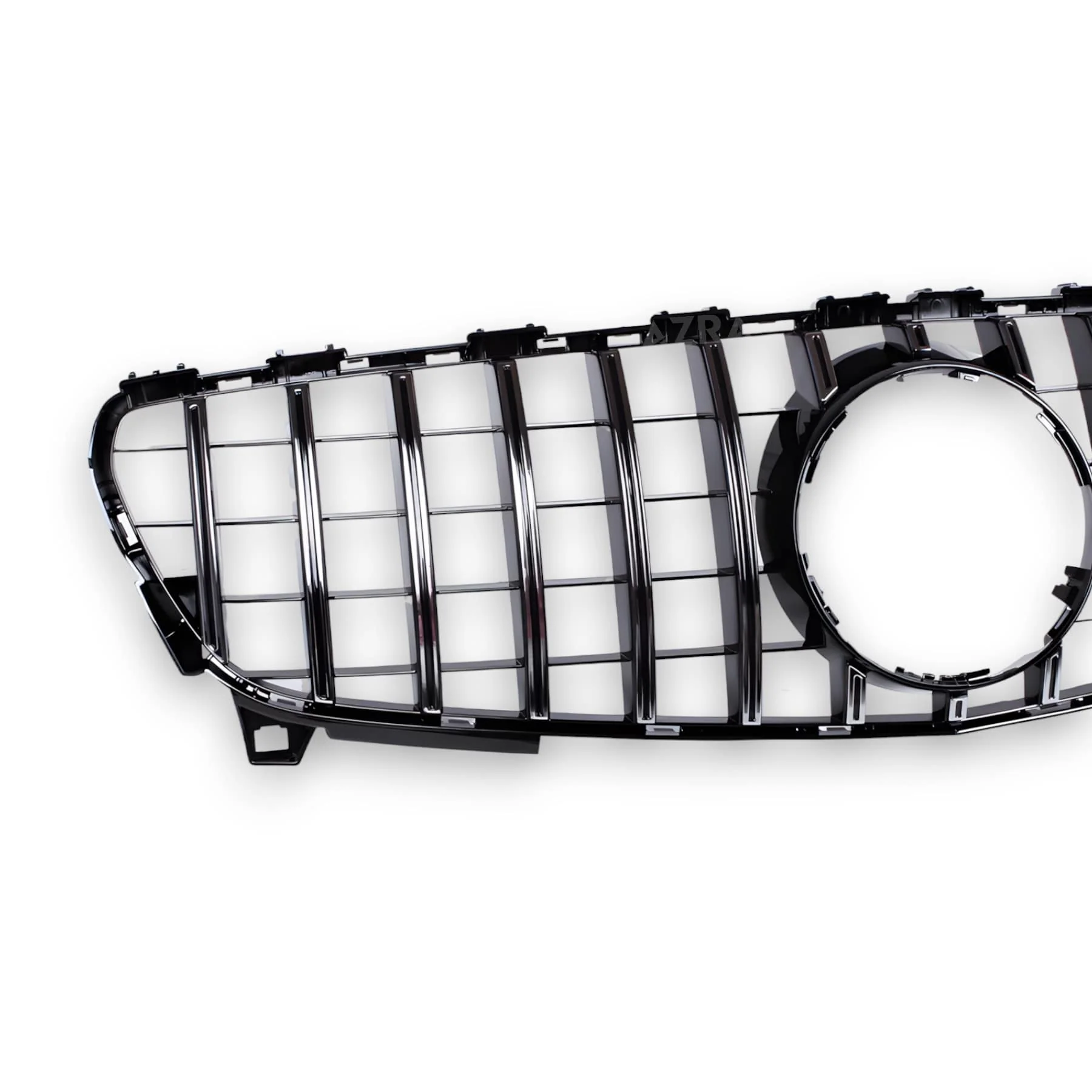 AZRA Mercedes-Benz A Class / A45 | W176 | AMG GT Panamericana Gloss Black / Chrome Front Grille | 2016 - 2018 - Image 6