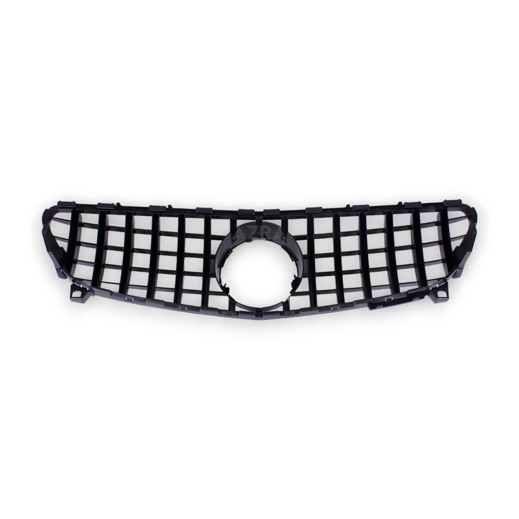 AZRA Mercedes-Benz A Class / A45 | W176 | AMG GT Panamericana Gloss Black / Chrome Front Grille | 2016 - 2018 - Image 8