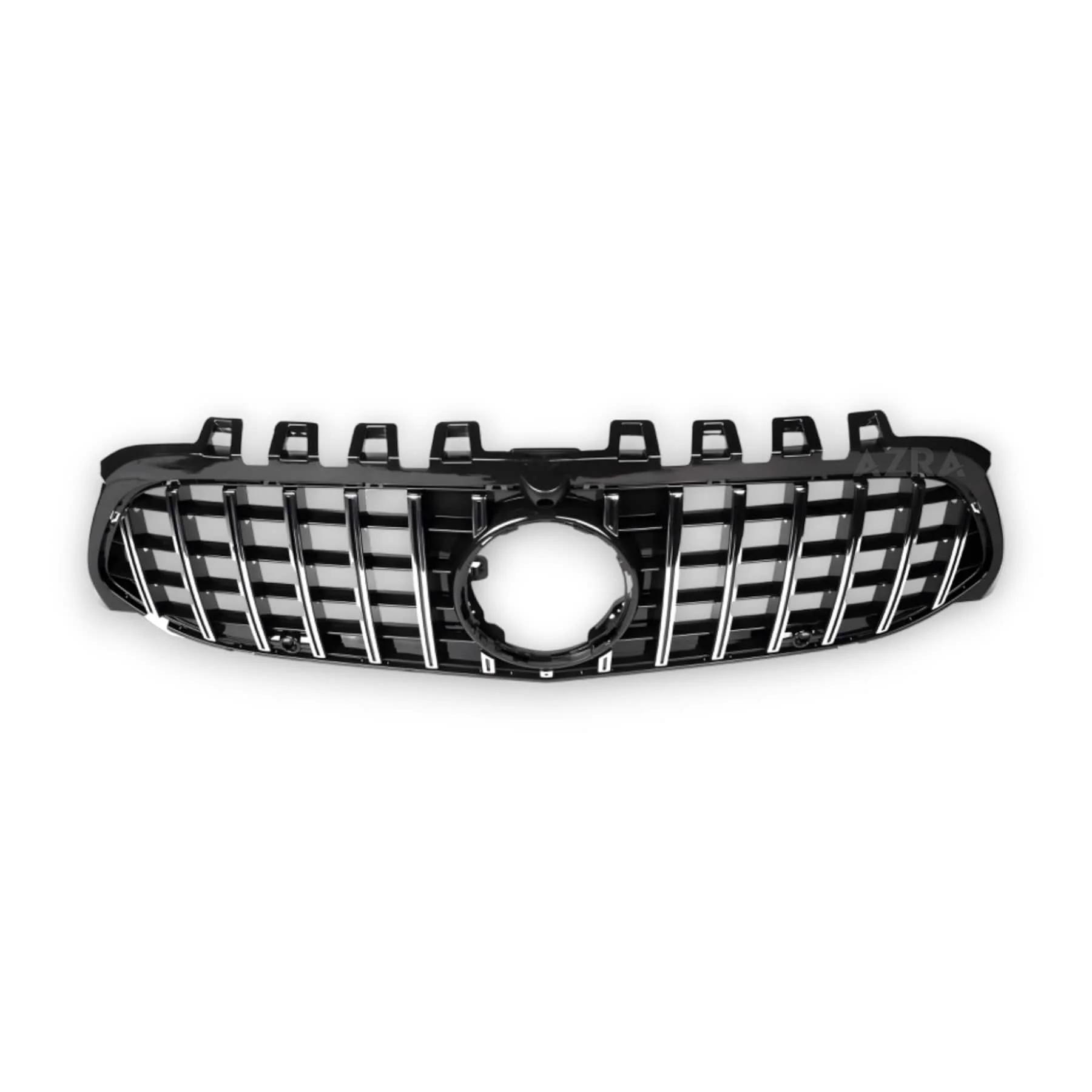 AZRA Mercedes-Benz A Class | W177 / V177 | AMG GT Panamericana Gloss Black / Chrome Front Grille | 2019 - 2023 - Image 5