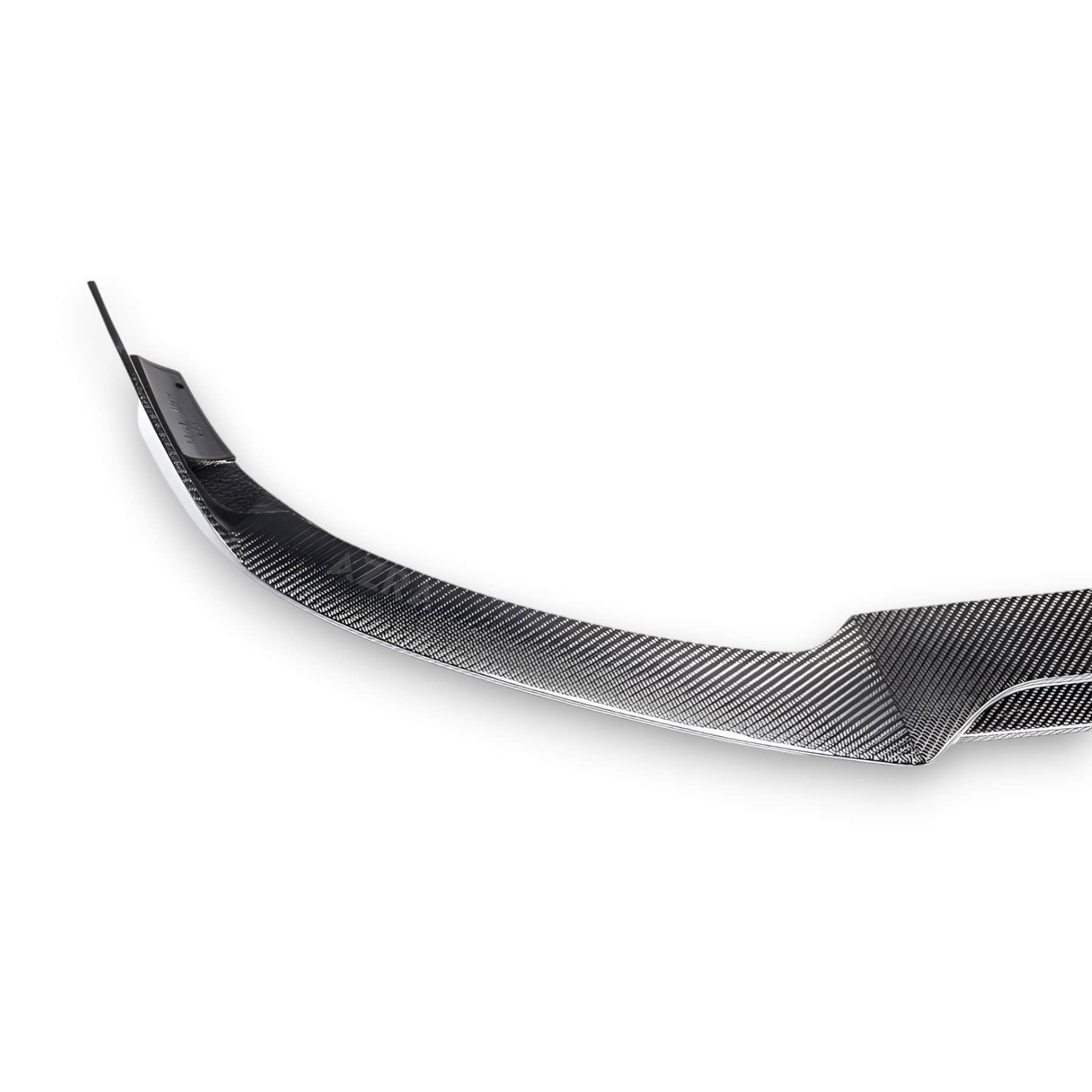 AZRA Mercedes Benz C-Class C63 / C63s AMG | W205/C205 | Carbon Fiber 'BRABUS' Front Lip Splitter | 2014 - 2023 - Image 4