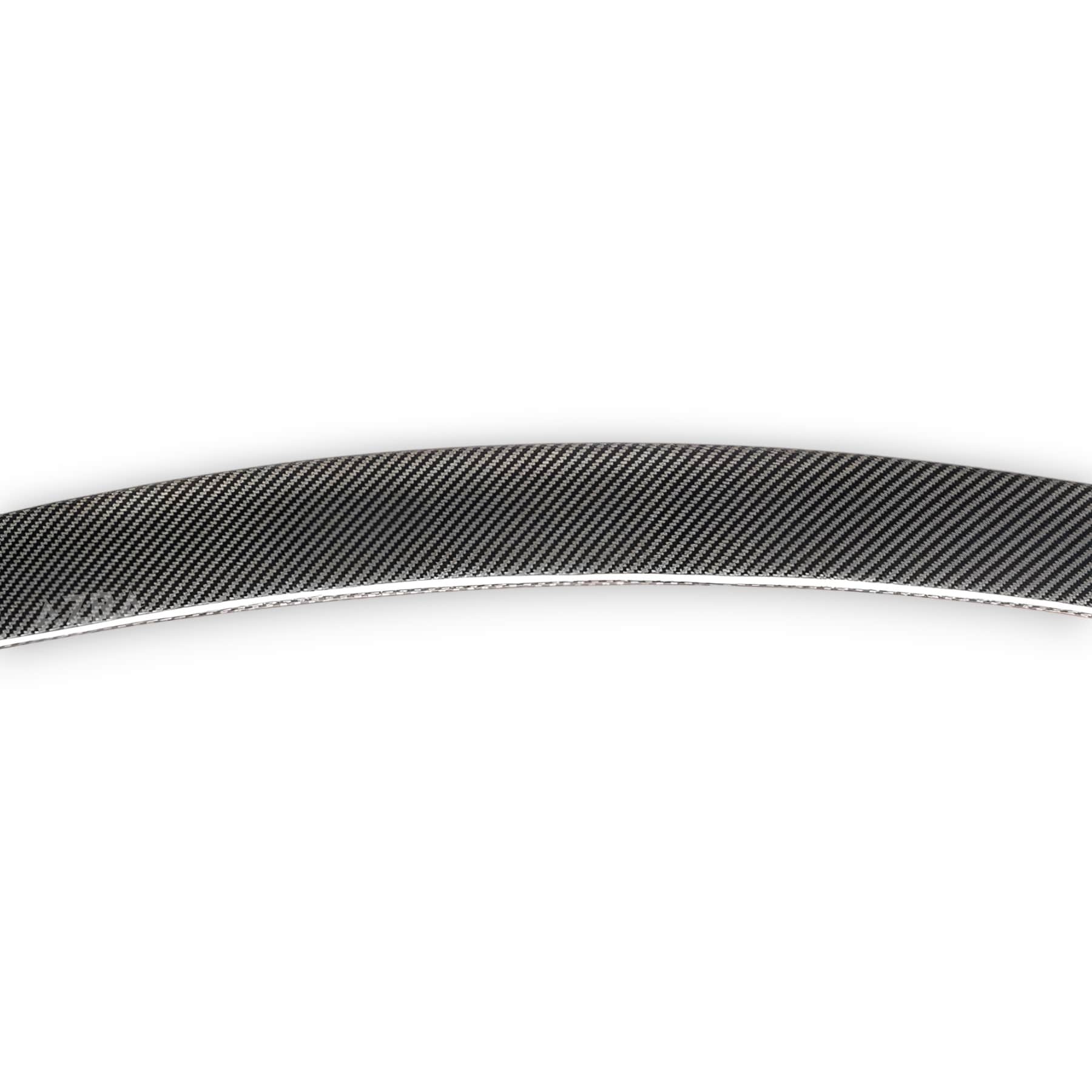 AZRA Mercedes Benz C-Class & C63 / C63s AMG | W205 Sedan | Carbon Fiber 'BRABUS' Rear Spoiler Lip | 2014 - 2023 - Image 4