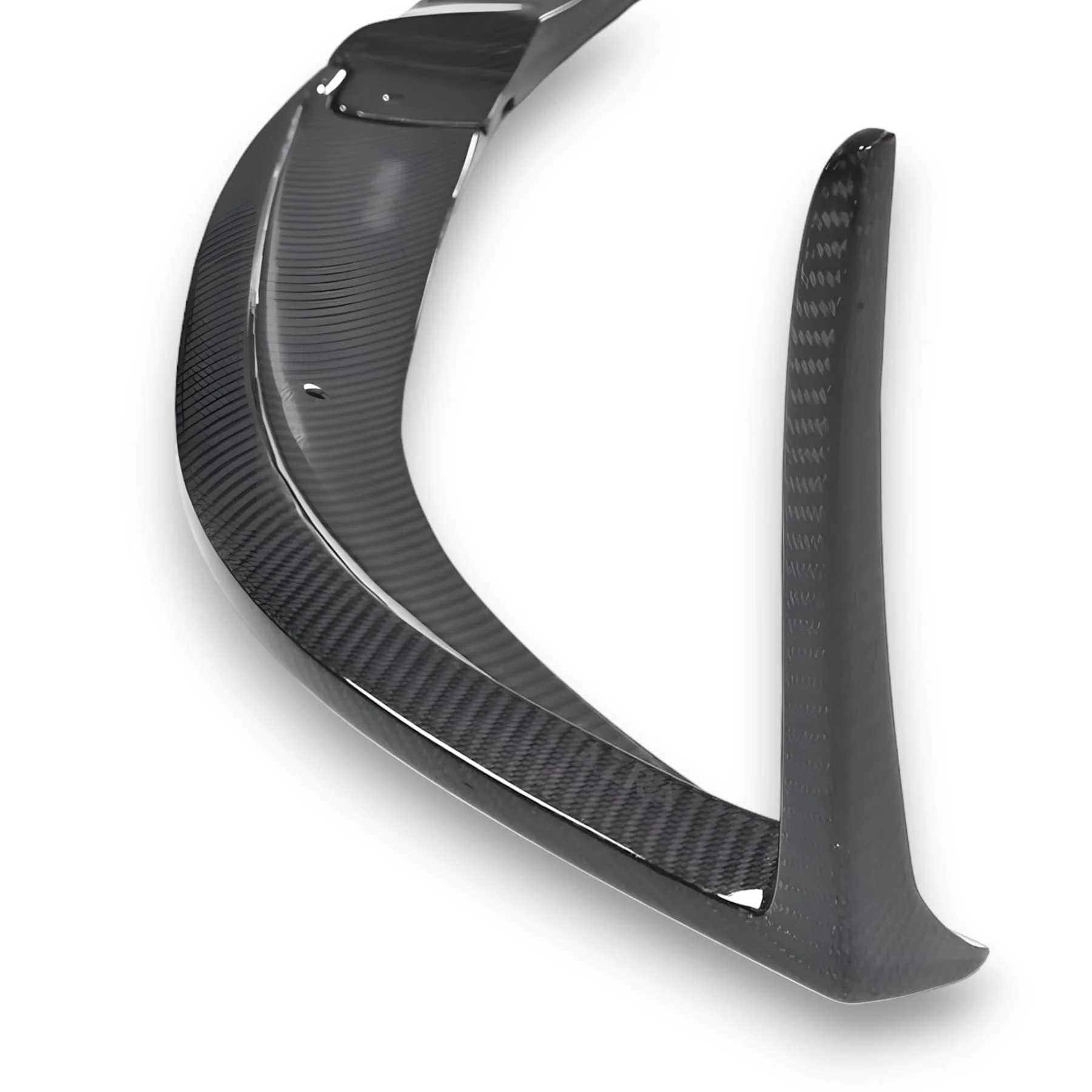 AZRA Mercedes Benz C-Class C63 / C63s AMG | W205/C205 | Carbon Fiber 'Edition 1' Front Lip Splitter | 2014 - 2023 - Image 8