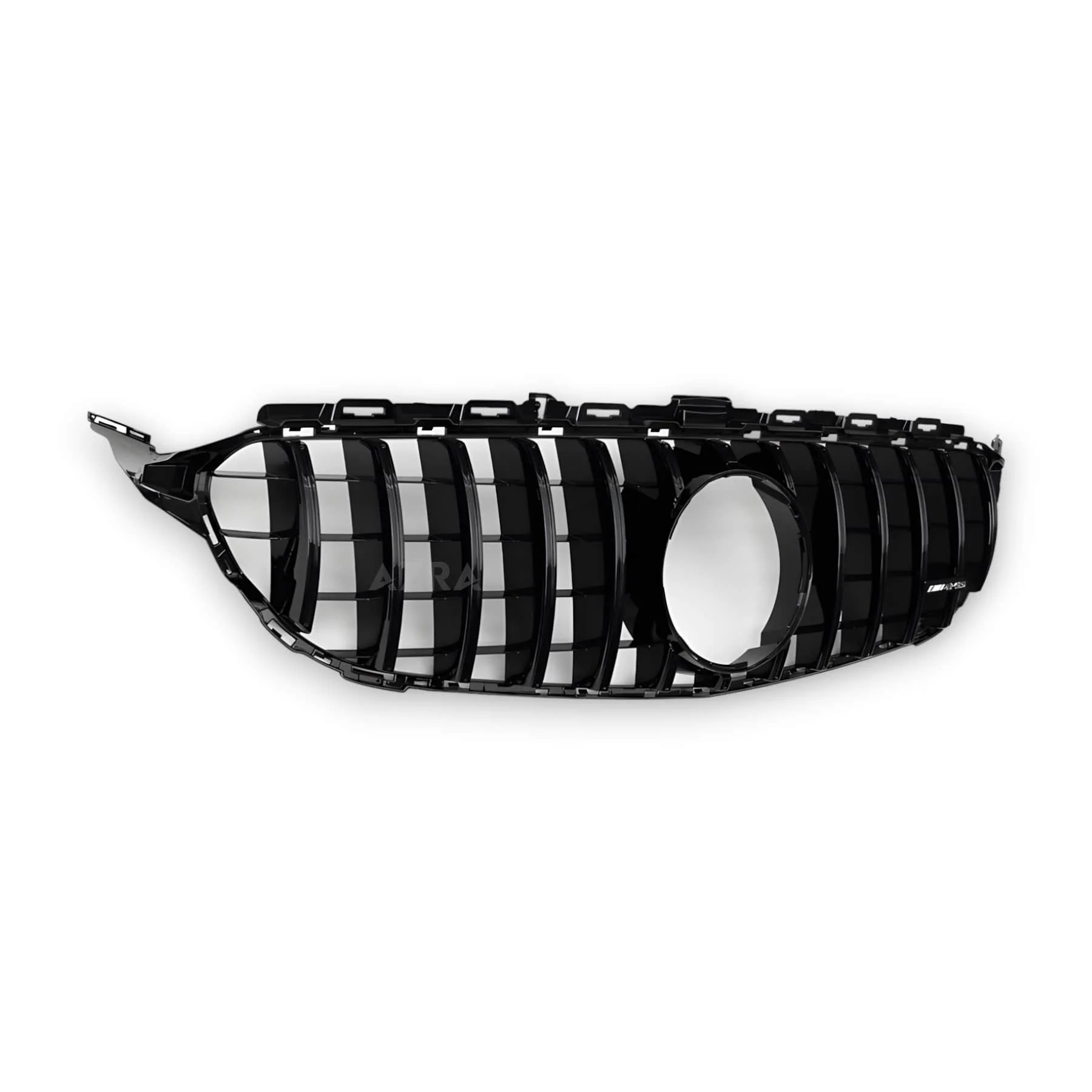 AZRA Mercedes-Benz C Class / C63 / C63s | W205/C205/S205/A205 | AMG GT Panamericana Gloss Black / Chrome Front Grille | 2015 - 2023 - Image 8