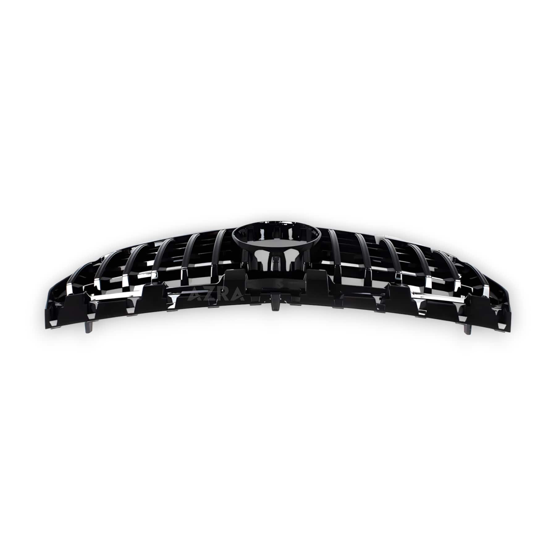 AZRA Mercedes-Benz CLA Class / CLA45 | C117 / X117 | AMG GT Panamericana Gloss Black / Chrome Front Grille | 2014 - 2019 - Image 10