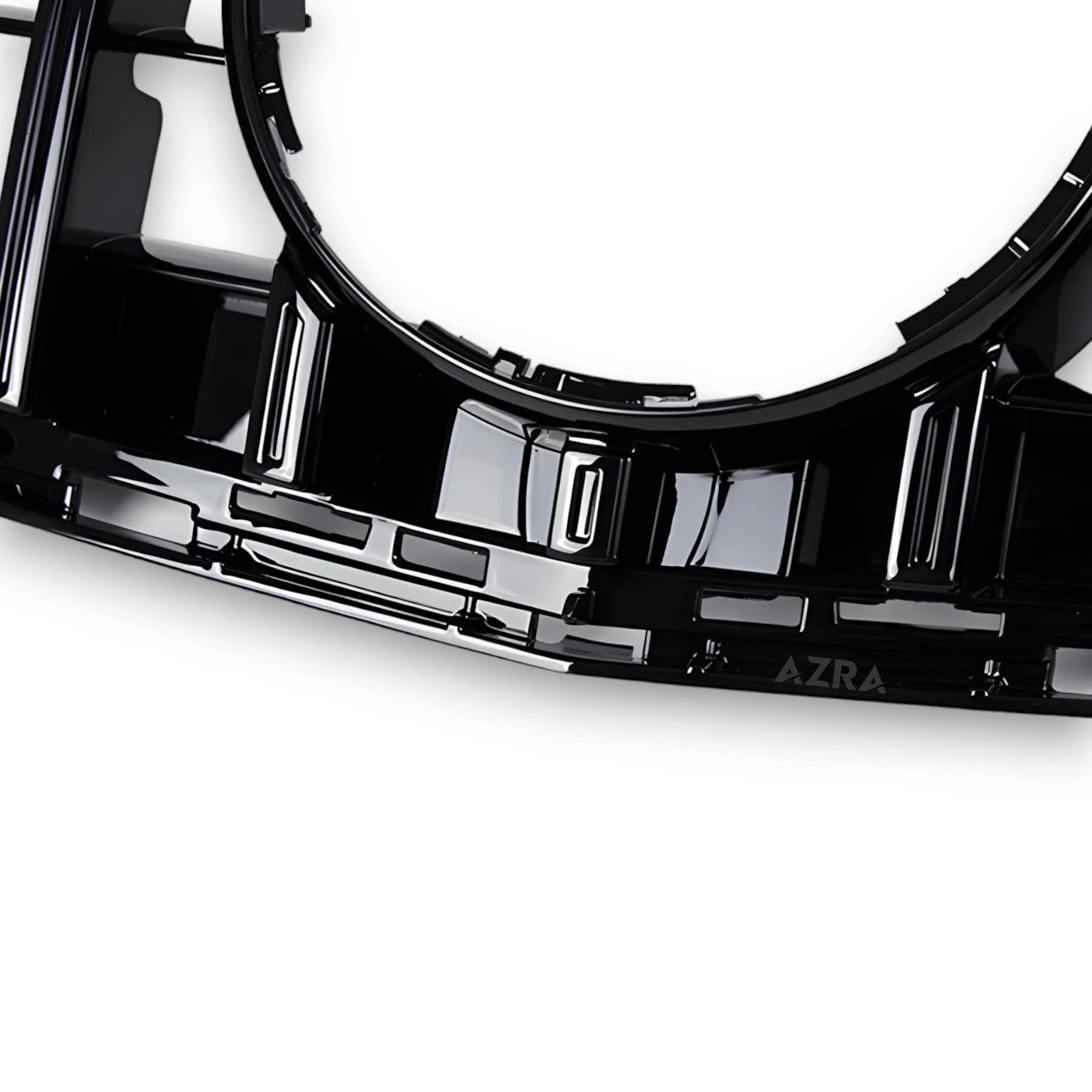 AZRA Mercedes-Benz E Class / E63 / E63s | W212 | AMG GT Panamericana Gloss Black / Chrome Front Grille | 2013 - 2016 - Image 9