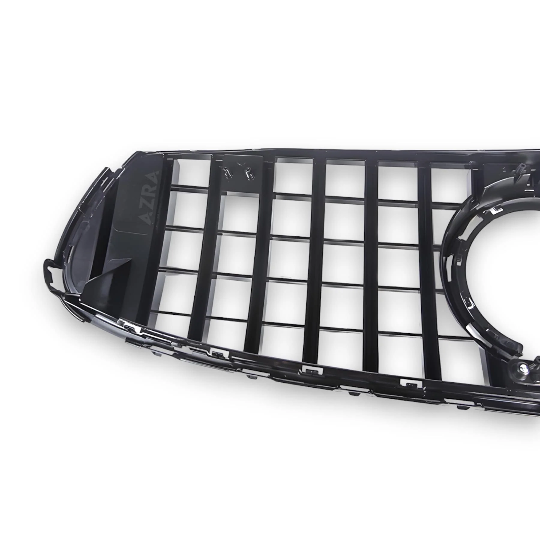 AZRA Mercedes-Benz GLC Class / GLC63 / GLC63s | X253/C253 | AMG GT Panamericana Gloss Black / Chrome Front Grille | 2020 - 2023 - Image 5