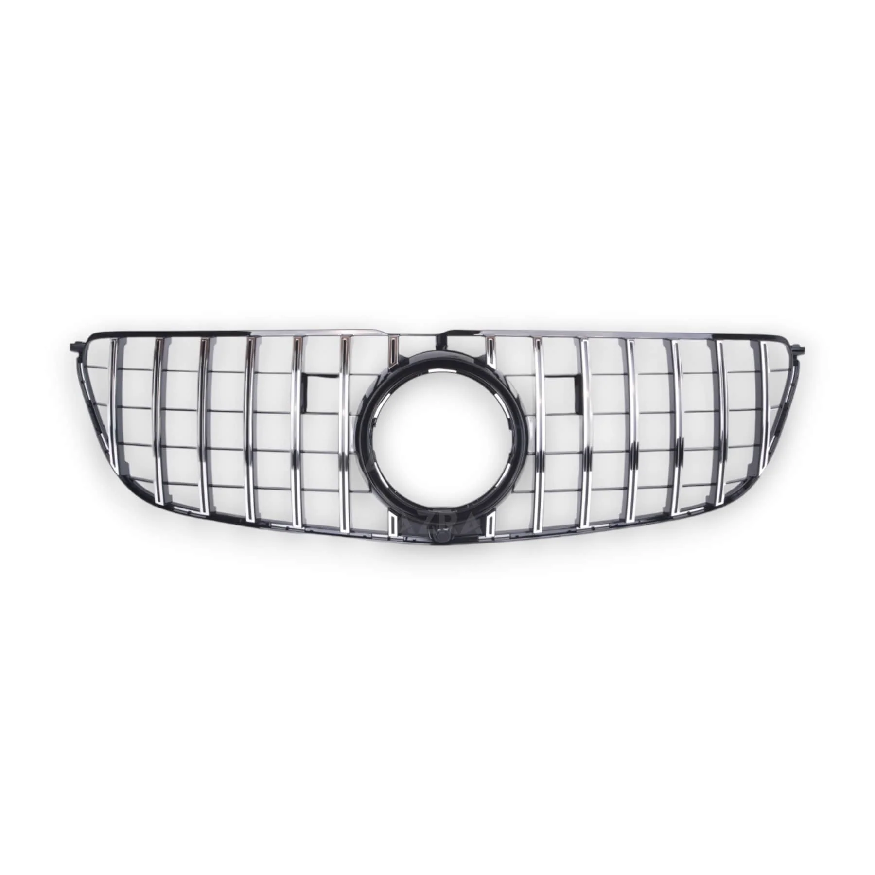 AZRA Mercedes-Benz GLS Class | X166 | AMG GT Panamericana Gloss Black / Chrome Front Grille | 2016 - 2019 - Image 2