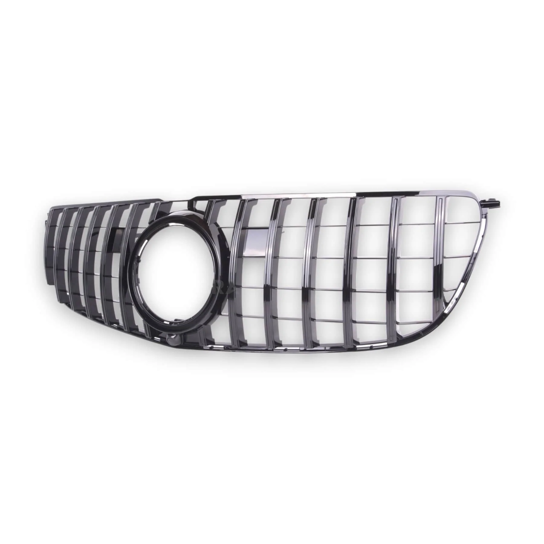 AZRA Mercedes-Benz GLS Class | X166 | AMG GT Panamericana Gloss Black / Chrome Front Grille | 2016 - 2019 - Image 3