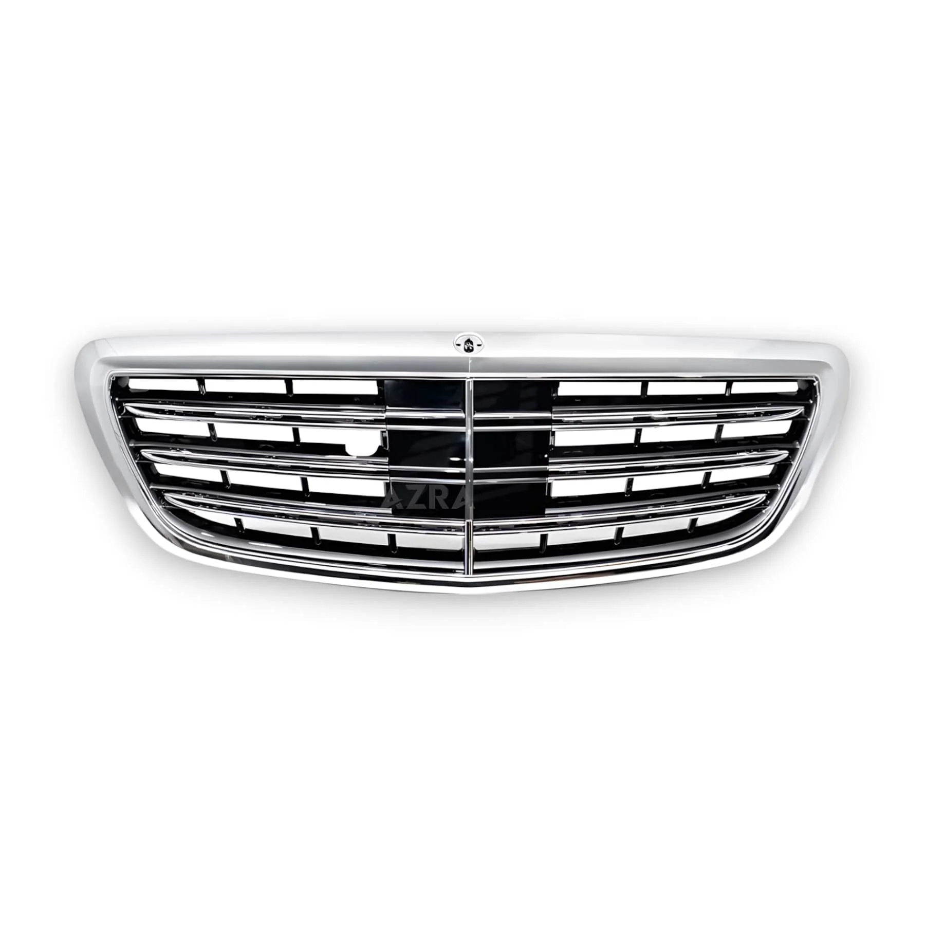 AZRA Mercedes-Benz S Class / S63 | W222 | AMG Gloss Black / Chrome Front Grille | 2013 - 2020 - Image 6