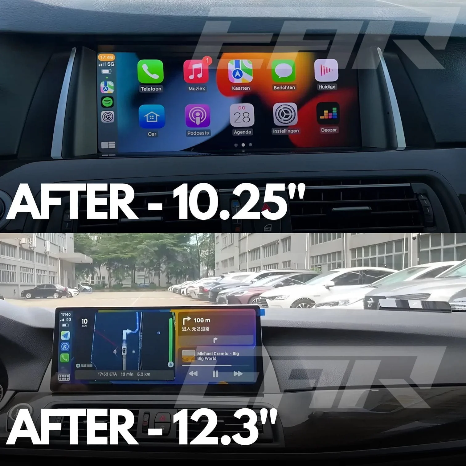 BMW 5 Series GT | F07 | 10.25"/12.3" Linux CarPlay/Android Touchscreen Display | 2010 - 2017 - Image 4