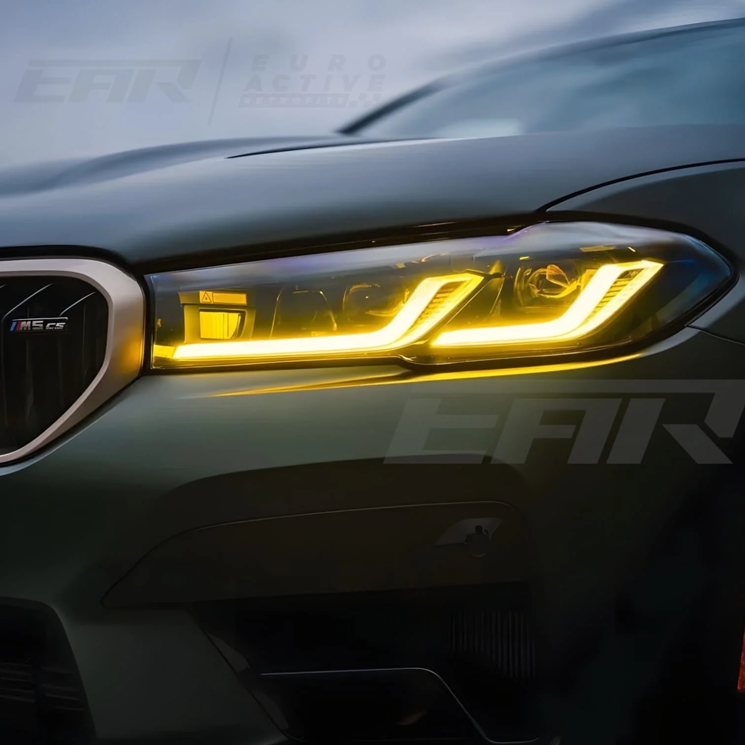 BMW 5 Series / M5 | G30/G38/F90 | CSL Yellow/RGB Headlight DRL Module | 2020 - 2023