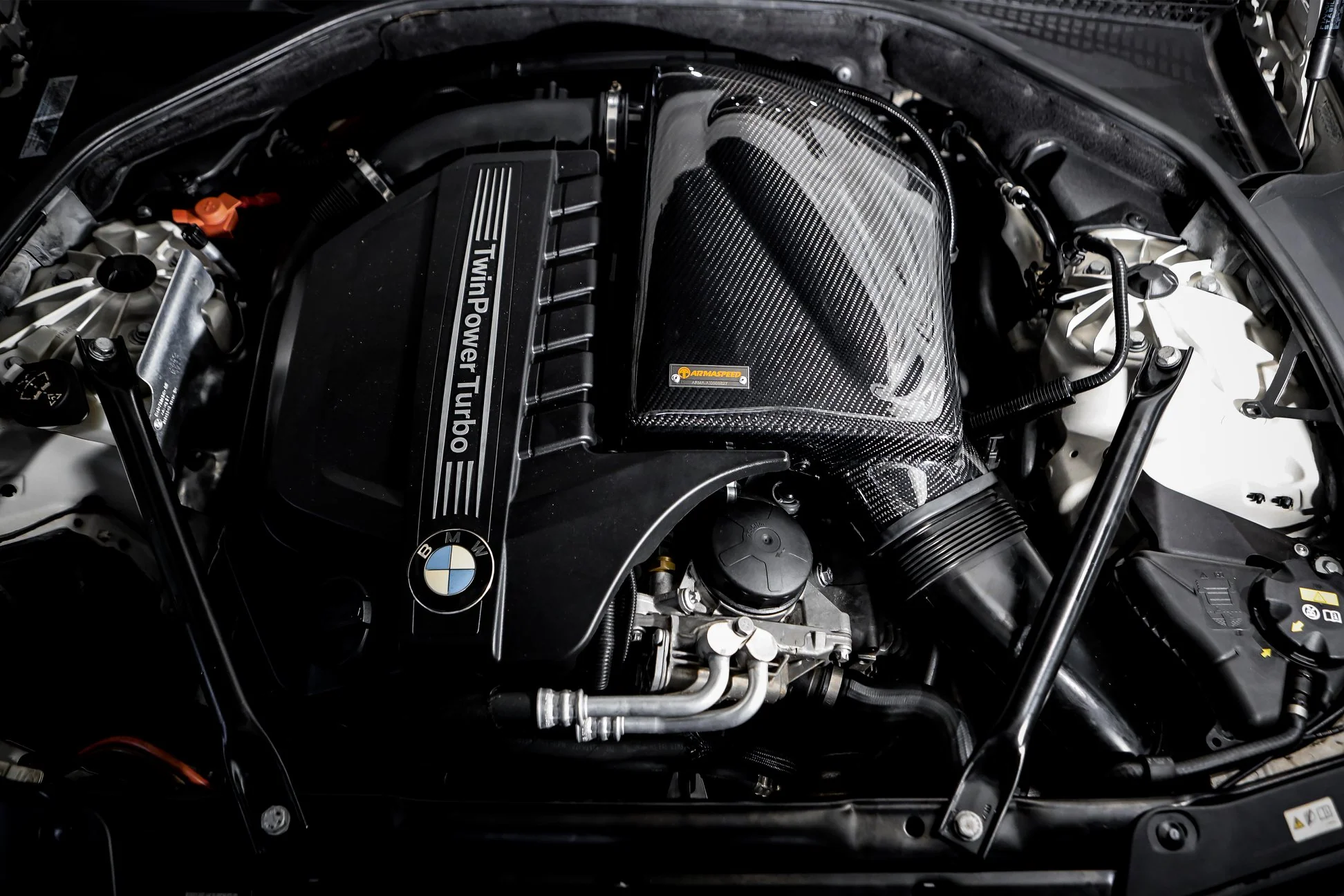 ARMASPEED BMW 5 / 6 Series | F1X | 535i / 640i | Carbon Fiber Cold Air Intake - Image 2