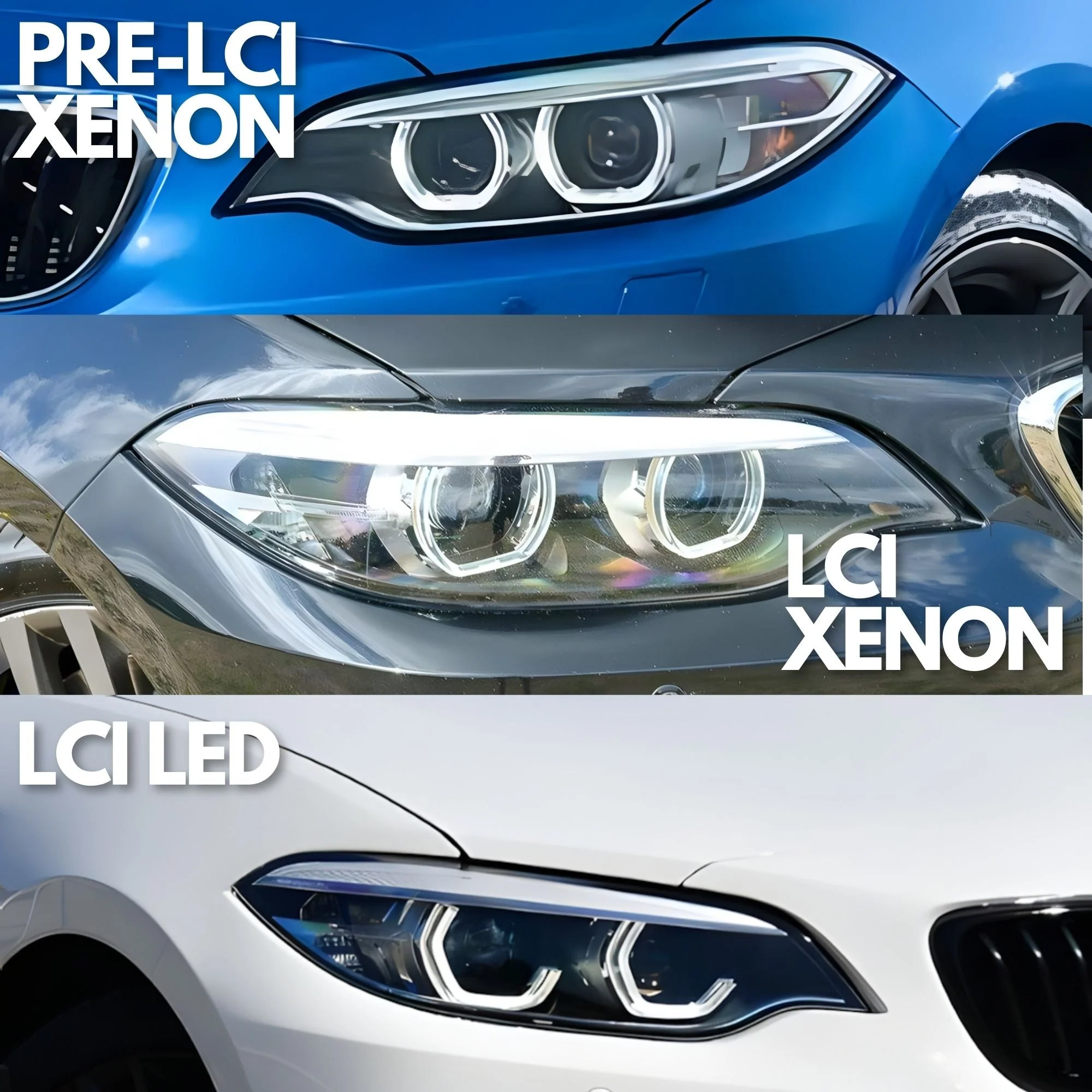 BMW 2 Series / M2 | F22/F87 | CSL Yellow/RGB Headlight DRL Module | 2014 - 2020 - Image 3