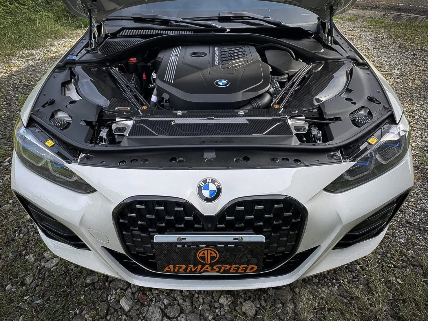 ARMASPEED BMW 4 Series | G22 | M440i B58 | Carbon Fiber Cold Air Intake - Image 5