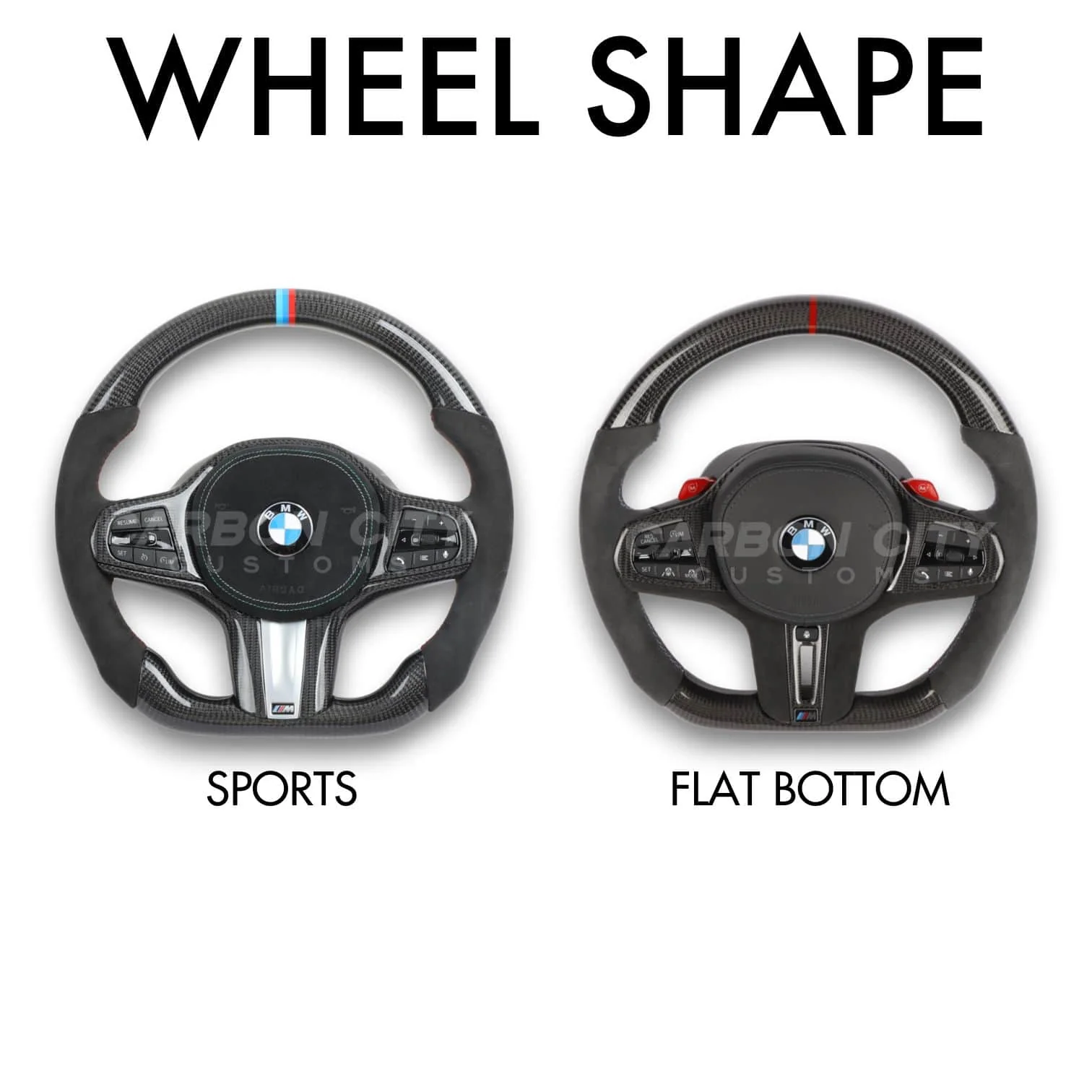 BMW G-Chassis M Style Customizable Steering Wheel - Image 3
