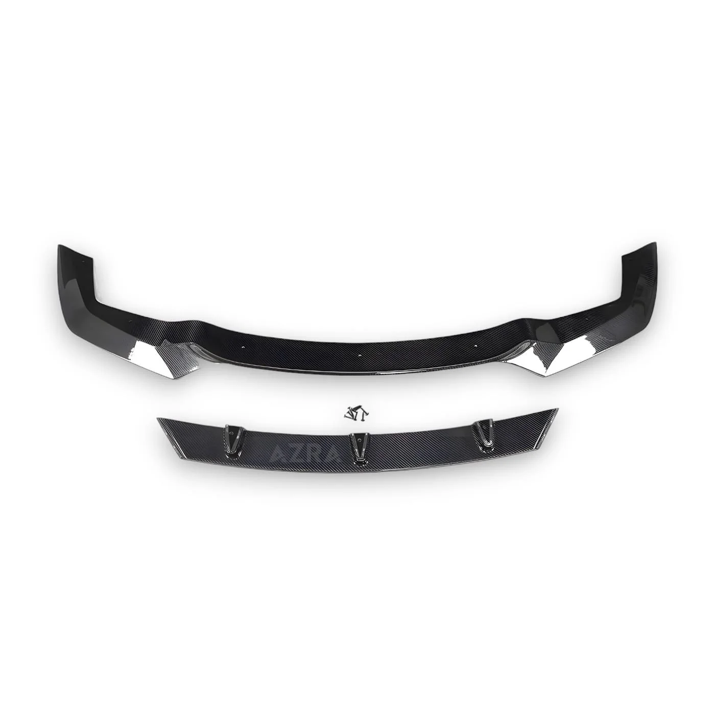 AZRA BMW M2 | F87 | Carbon Fiber 'V' Front Lip Splitter | 2016 - 2017 - Image 2