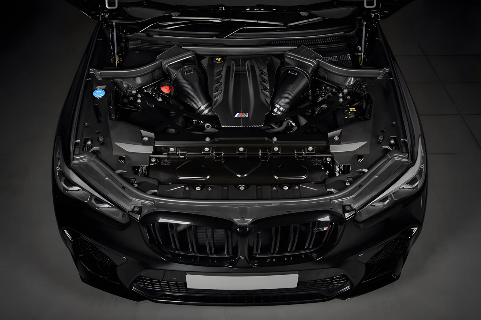Eventuri BMW X5M/X6M/XM | Carbon Intake System with Engine Cover - Image 2