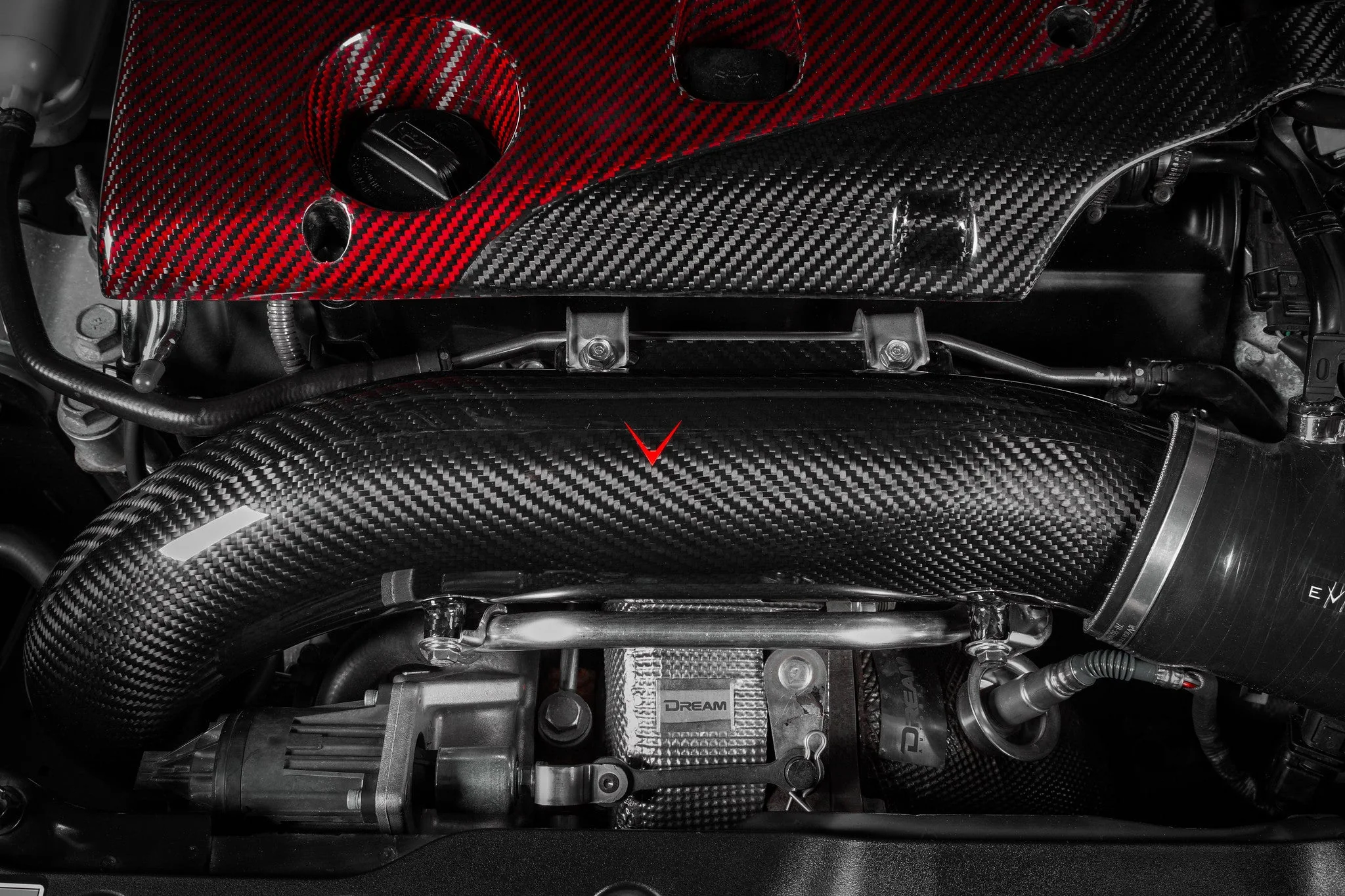 Eventuri Honda Civic Type R | FK8 | Carbon Turbo Tube (Upgrade For V2 MAF Tube) - Image 6