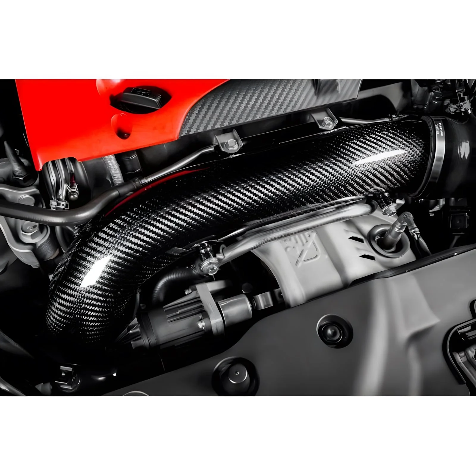 Eventuri Honda Civic Type R | FK8 | Carbon V2 MAF Tube and Silicon Set - Image 4