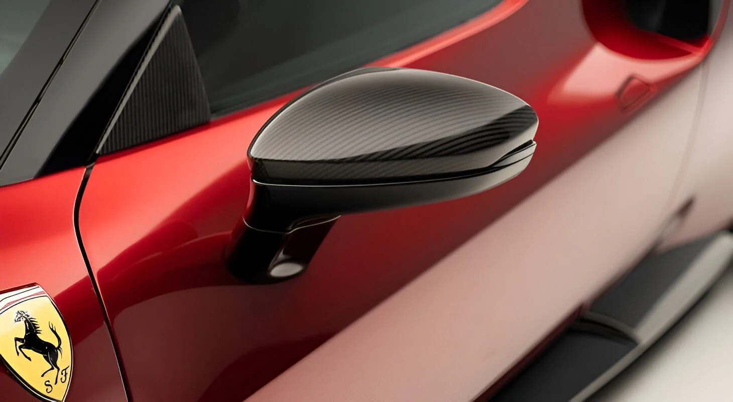 Ferrari 296 GTB | Novitec Carbon Mirror Caps - Image 2