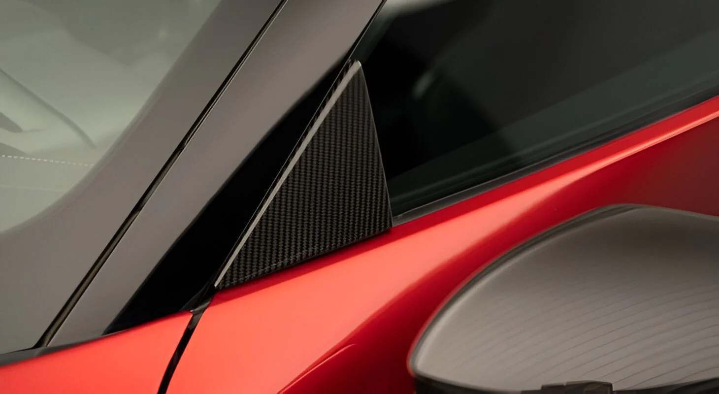 Ferrari 296 GTB | Novitec Carbon Side Window Cover - Image 2