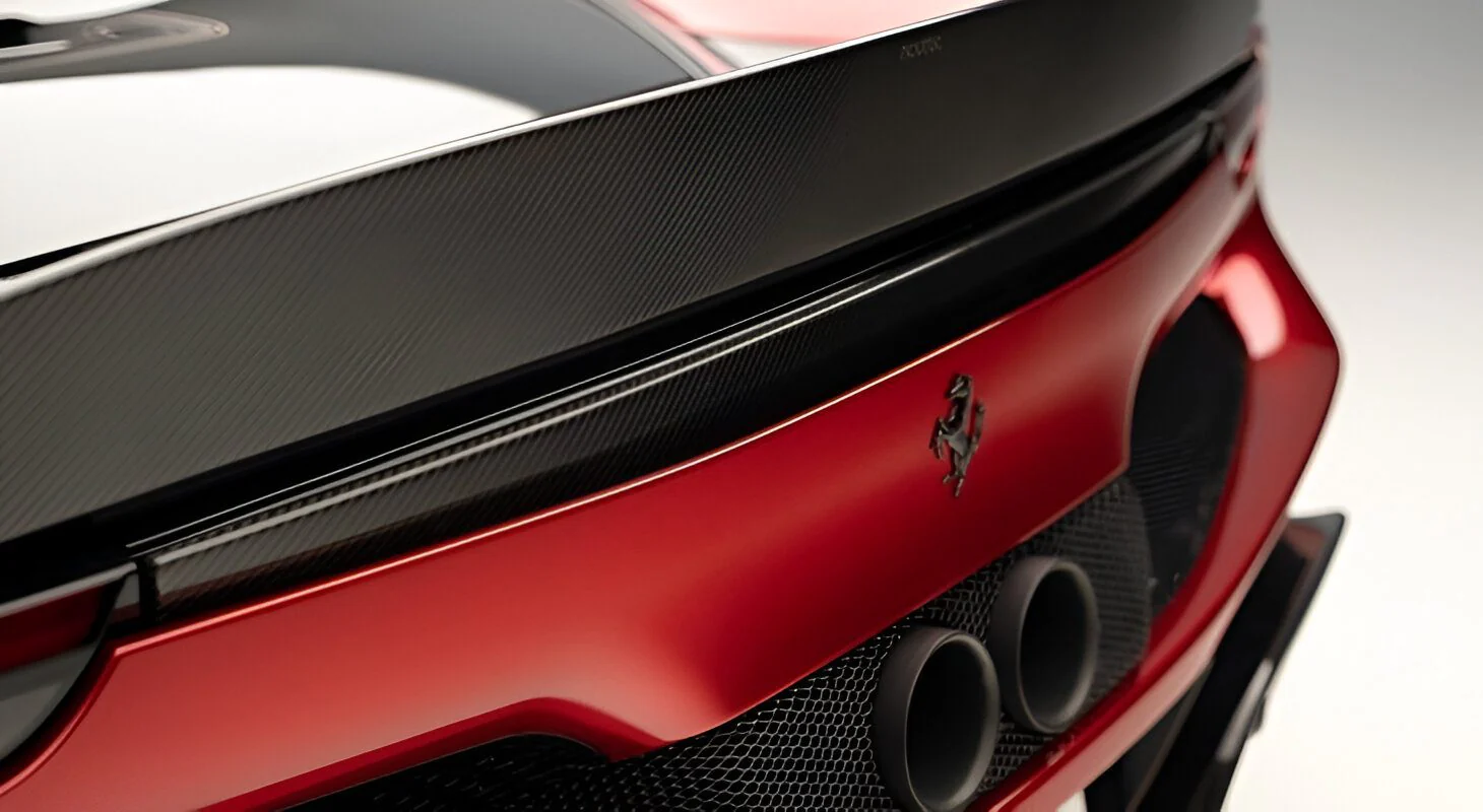 Ferrari 296 GTB | Novitec Original Carbon Spoiler - Image 2