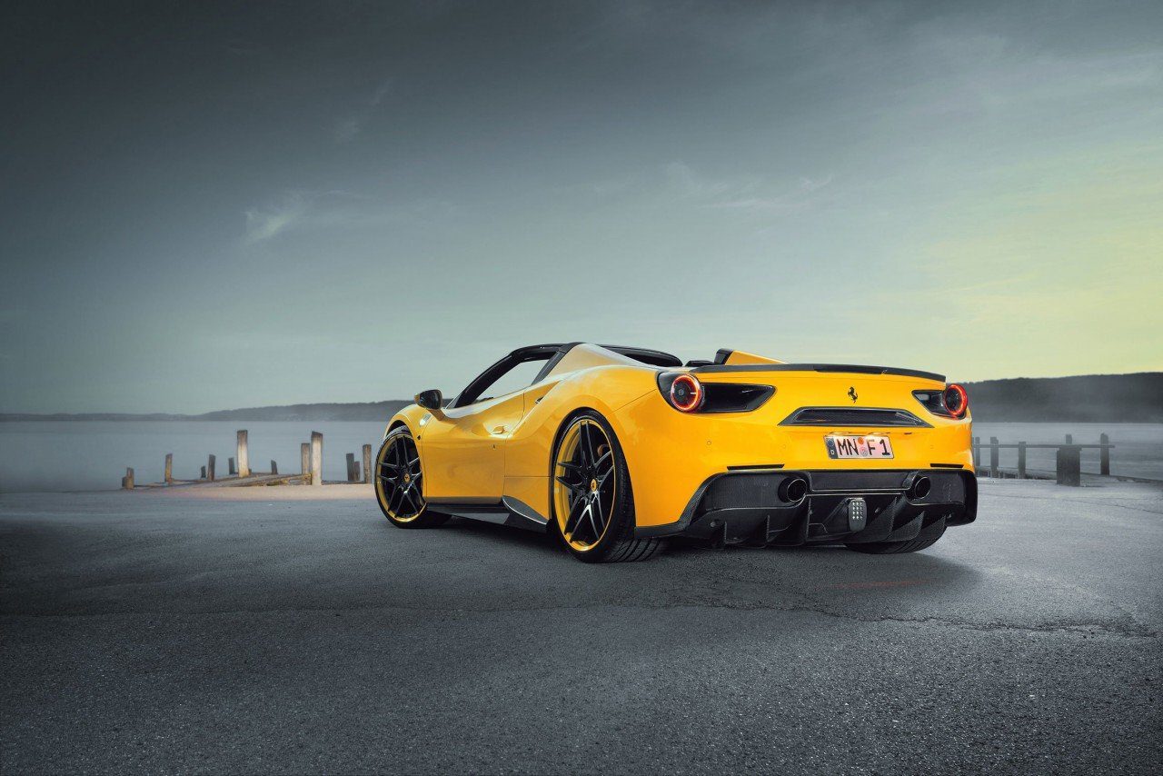 Ferrari 488 Pista/Pista Spider | Novitec Rear Spoiler Lip - Image 5