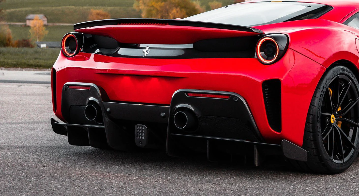 Ferrari 488 Pista Spider | Novitec Race Exhaust System - Image 3