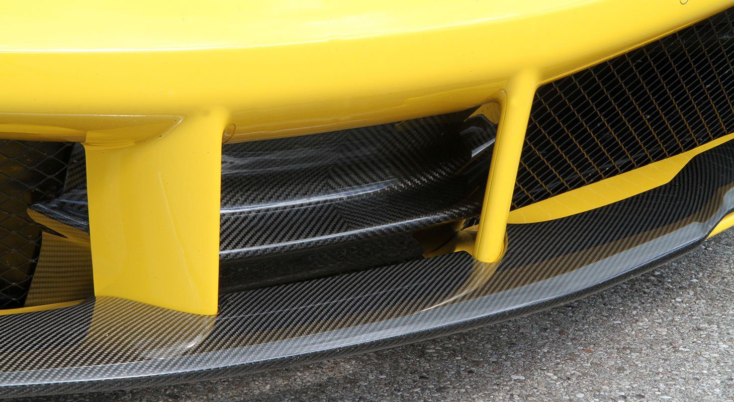 Ferrari 488 Spider/GTB | Novitec Carbon Front Bumper Attachment - Image 2