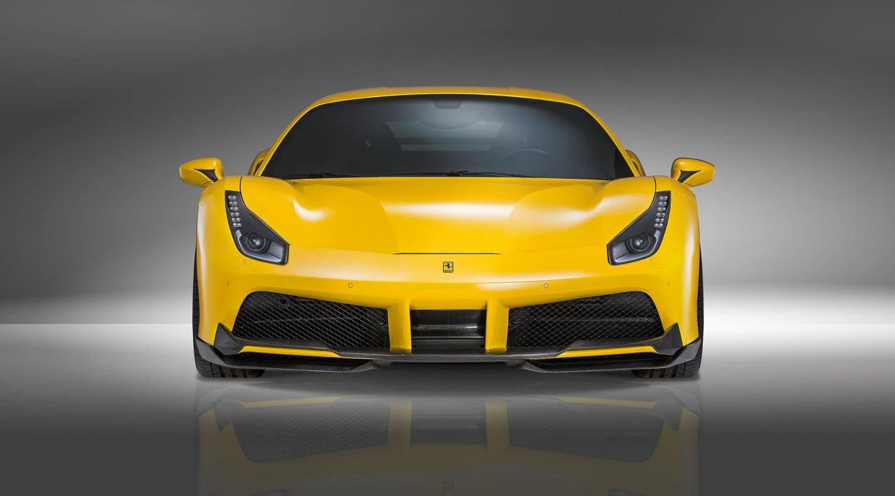Ferrari 488 Spider/GTB | Novitec Carbon Front Bumper Attachment - Image 3