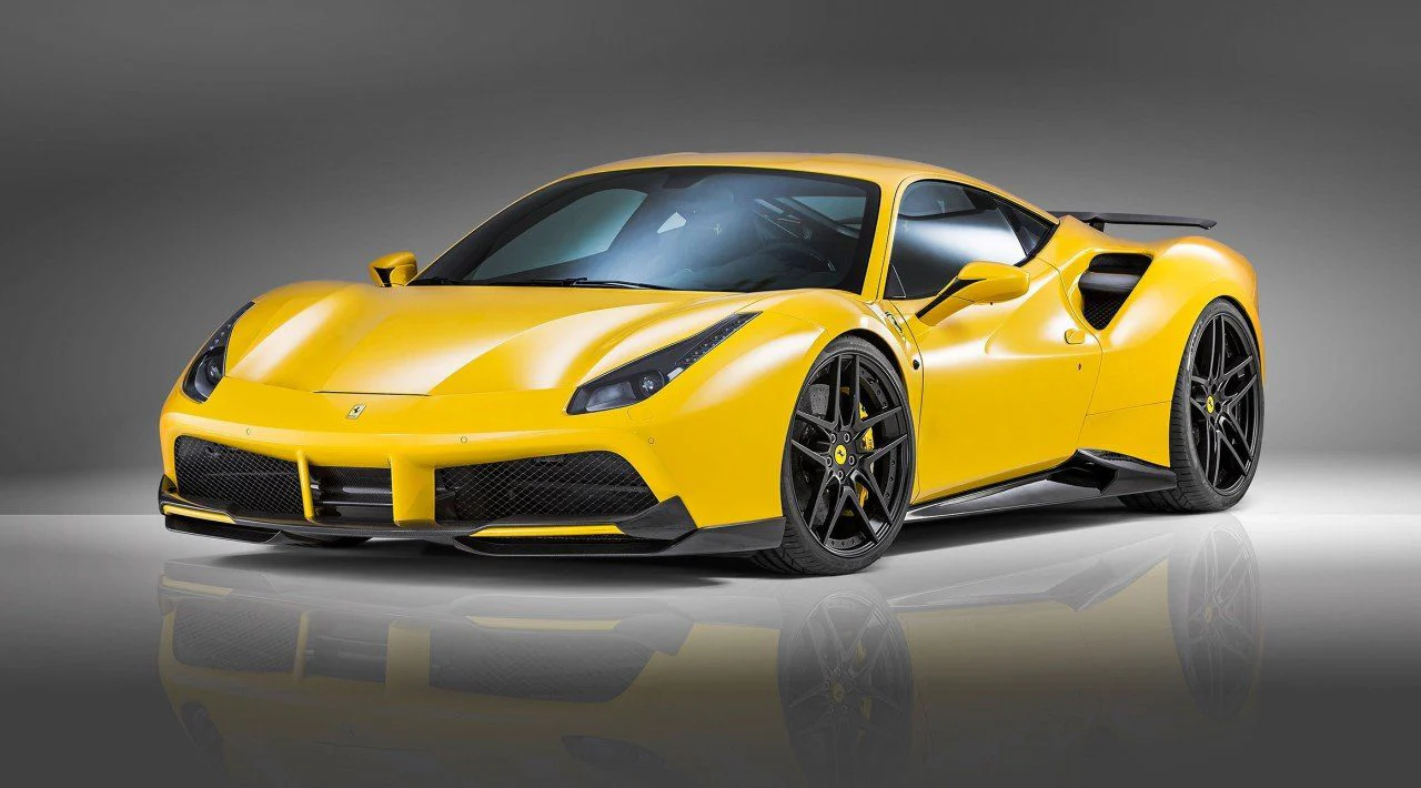 Ferrari 488 Spider/GTB | Novitec Carbon Front Bumper Attachment - Image 4