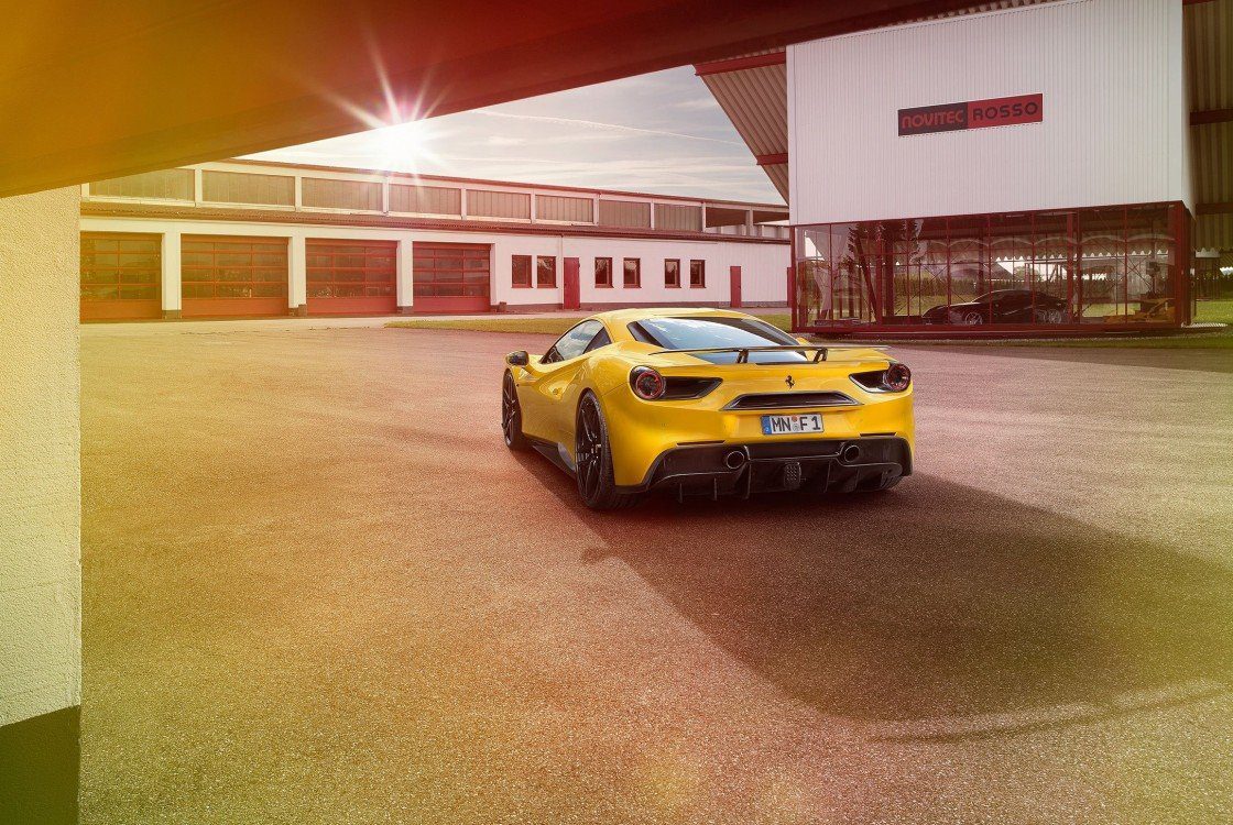 Ferrari 488 Spider/GTB | Novitec Carbon Rear Diffuser - Image 7