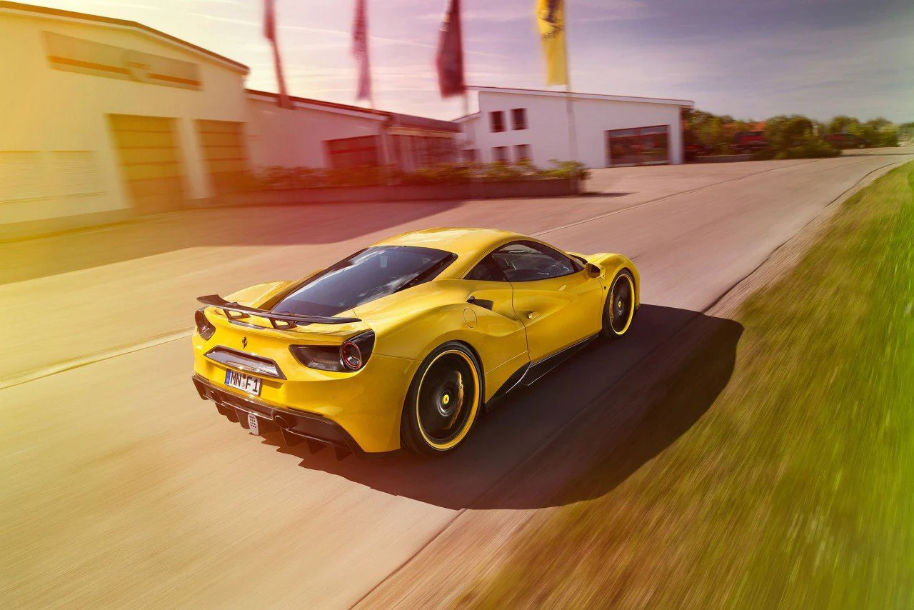 Ferrari 488 Spider/GTB | Novitec Carbon Rear Diffuser - Image 8