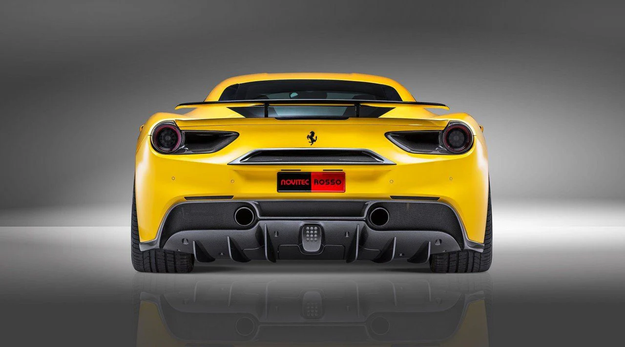 Ferrari 488 Spider/GTB | Novitec Carbon Rear Side Air-Outlets - Image 3