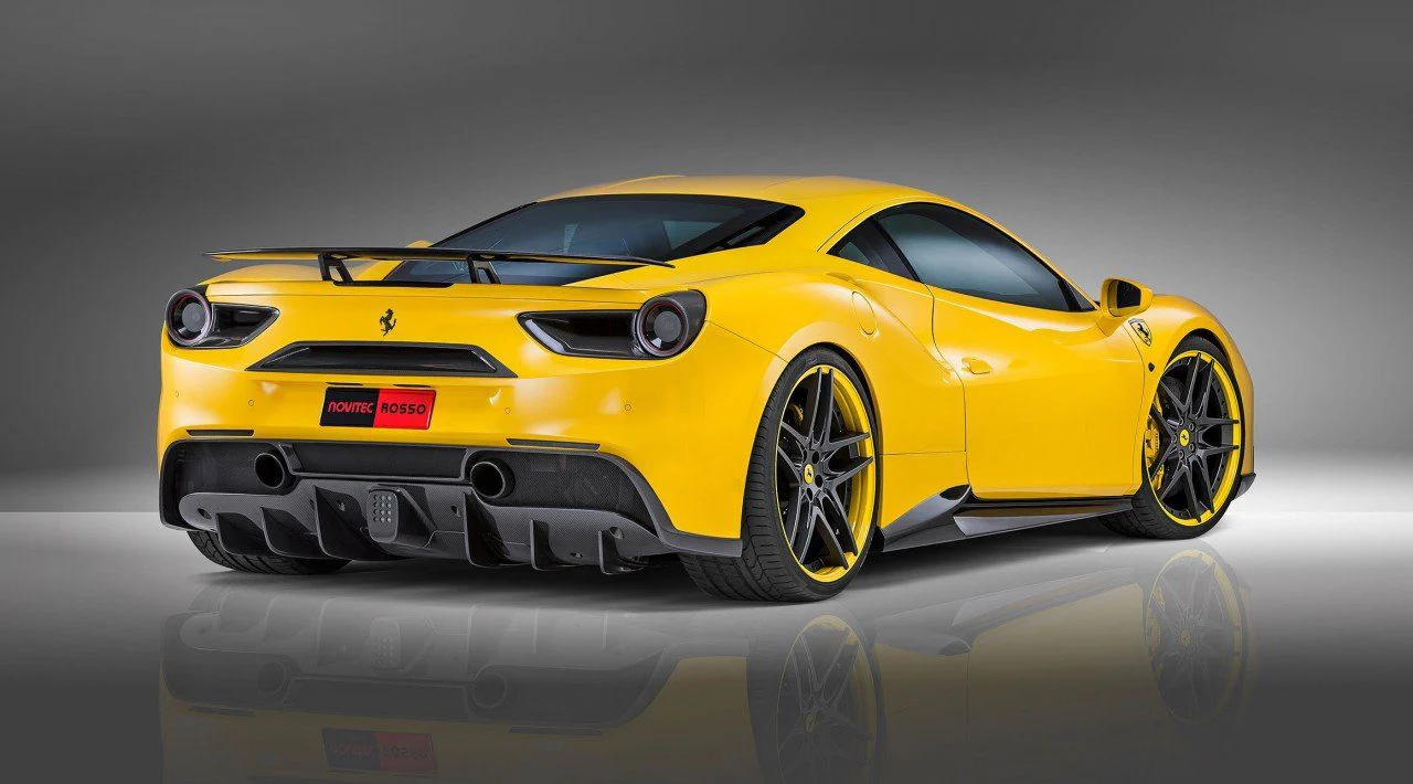 Ferrari 488 Spider/GTB | Novitec Carbon Rear Side Air-Outlets - Image 4