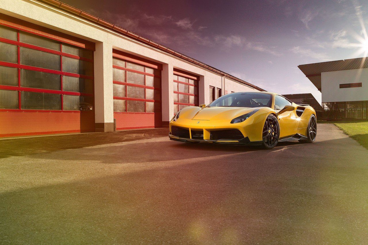 Ferrari 488 Spider/GTB | Novitec Front Bumper Flaps - Image 6