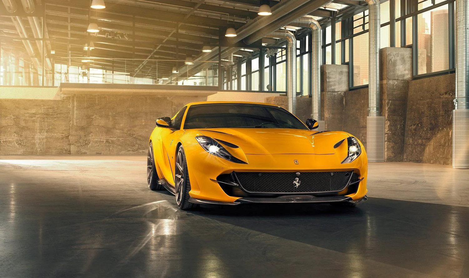 Ferrari 812 Superfast / GTS | Novitec Carbon Front Bumper Attachment - Image 9