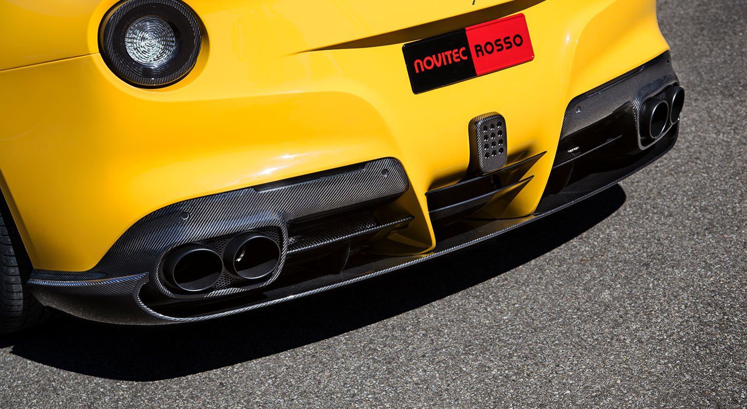 Ferrari F12 Berlinetta | Novitec Carbon Diffuser Fins - Image 3