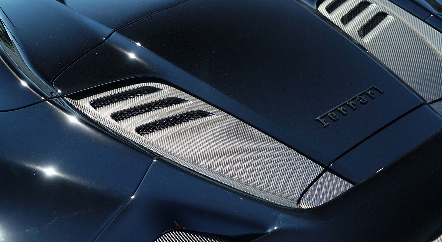 Ferrari F8 Spider | Novitec Carbon Engine Air-Vent Covers - Image 2