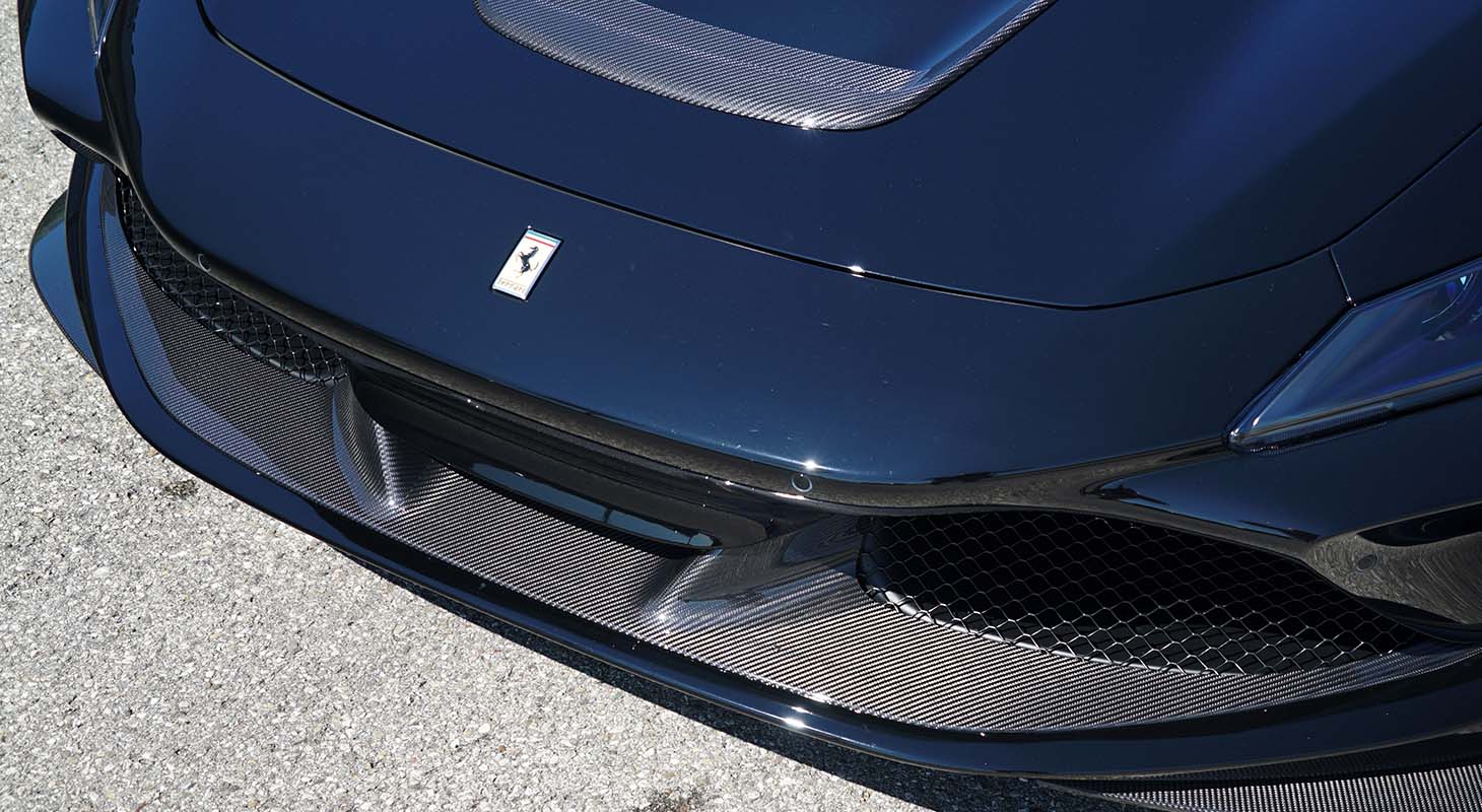 Ferrari F8 Tributo/Spider | Novitec Carbon Front Bumper Cover - Image 2