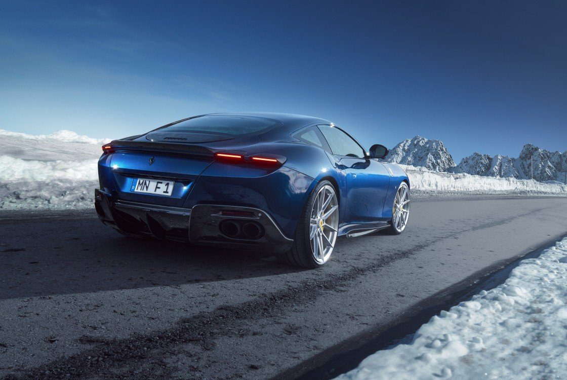 Ferrari Roma | Novitec Carbon Rear Spoiler Lip - Image 6
