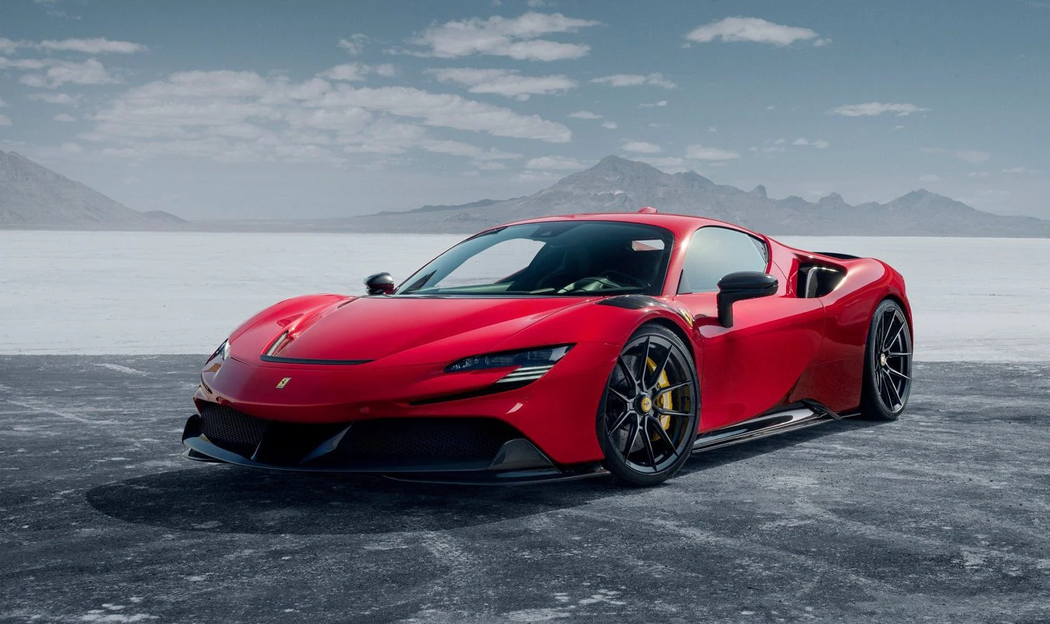 Ferrari SF90 Spider / Stradale | Novitec Carbon Front Lid Insert - Image 5