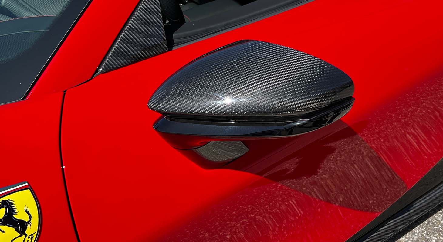 Ferrari SF90 Spider / Stradale | Novitec Carbon Mirror Covers - Image 4