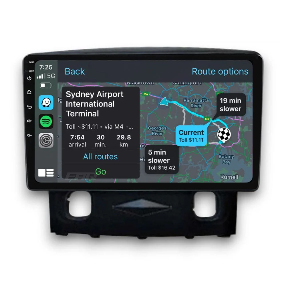 Ford Escape/Kuga (2006 - 2012) Multimedia 9" Touchscreen Display + Built-In Wireless Carplay & Android Auto - Image 2