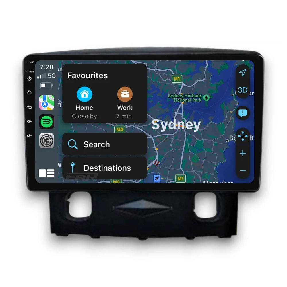 Ford Escape/Kuga (2006 - 2012) Multimedia 9" Touchscreen Display + Built-In Wireless Carplay & Android Auto - Image 5