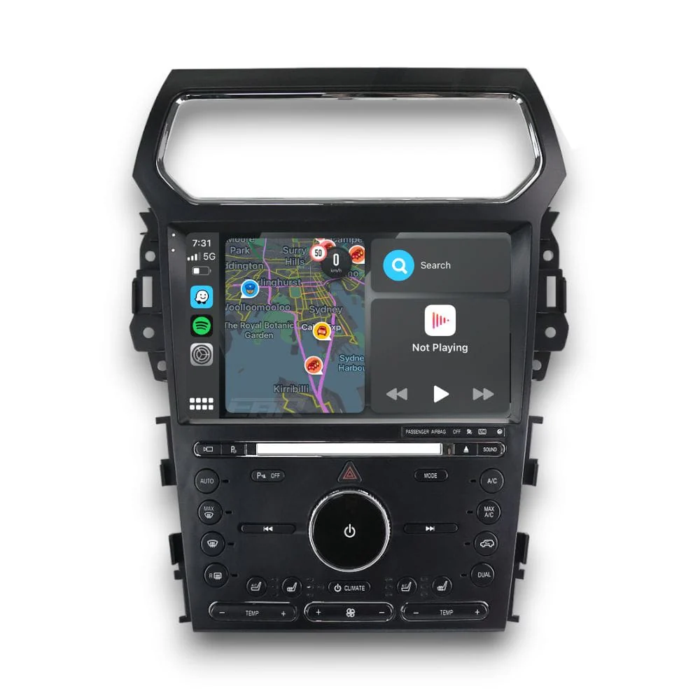 Ford Explorer (2011 - 2019) Multimedia 10" Touchscreen Display + Built-In Wireless Carplay & Android Auto - Image 2