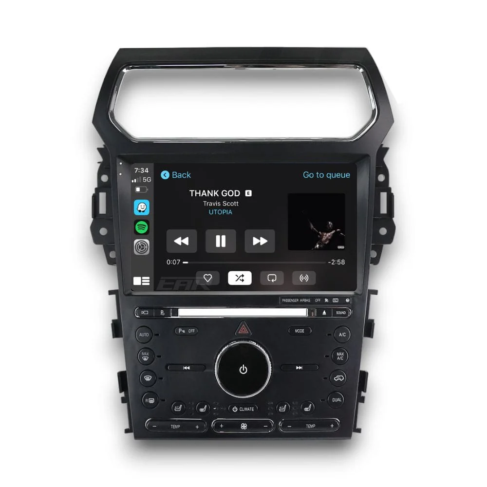 Ford Explorer (2011 - 2019) Multimedia 10" Touchscreen Display + Built-In Wireless Carplay & Android Auto - Image 3