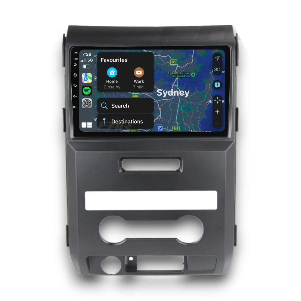Ford F-150 (2008 - 2014) Multimedia 9" Touchscreen Display + Built-In Wireless Carplay & Android Auto - Image 5
