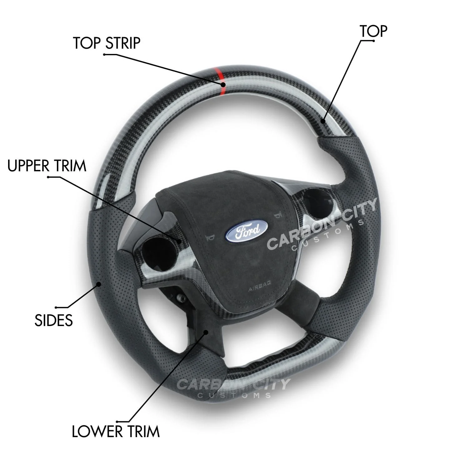 Ford Focus Customizable Steering Wheel | 2011 - 2014 - Image 2